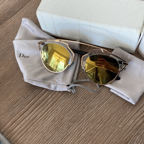 Dior So Real 48mm Brow Bar Sunglasses - Picture 3 of 16